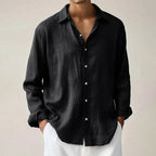 Vincent - Men’s Modern Classic Long Sleeve Shirt