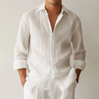 Vincent - Men’s Modern Classic Long Sleeve Shirt