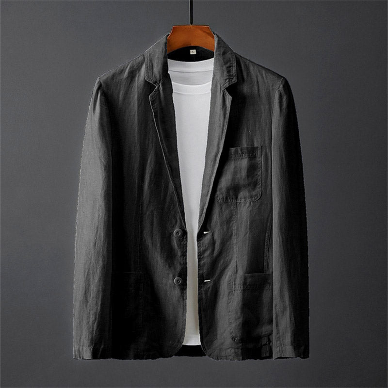Vincent - Men’s Relaxed Fit Lightweight Linen Blazer