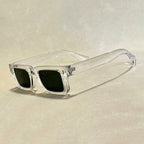 Virello - Retro Square Sunglasses with Dark Tint