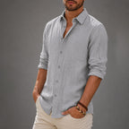 Winslow - Men’s Casual Textured Button Down Shirt