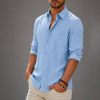 Winslow - Men’s Casual Textured Button Down Shirt