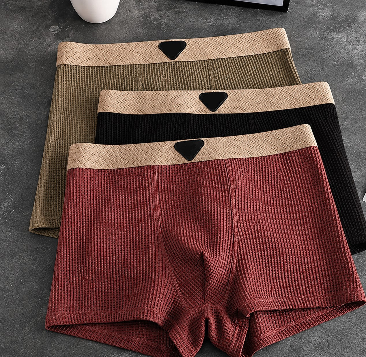 Xavier - Men’s Breathable Boxer Briefs