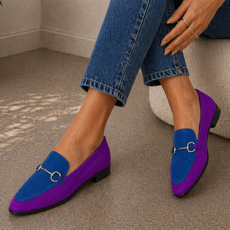 Zoe - Women's Suede-Style Slip-On Loafers