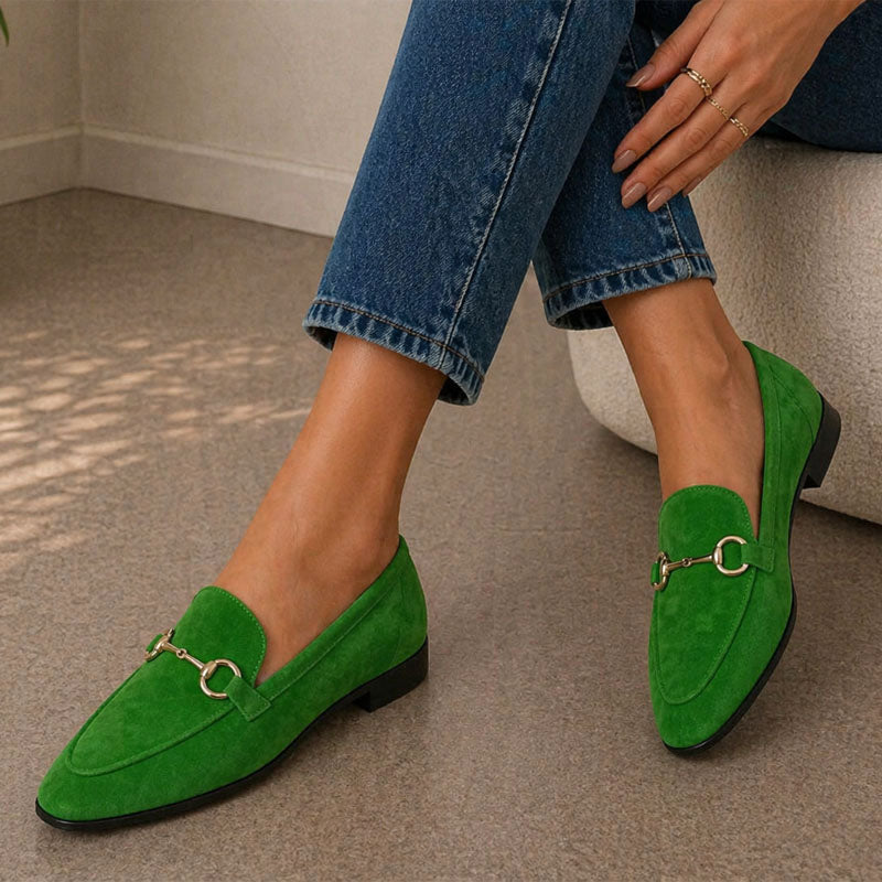 Zoe - Women's Suede-Style Slip-On Loafers