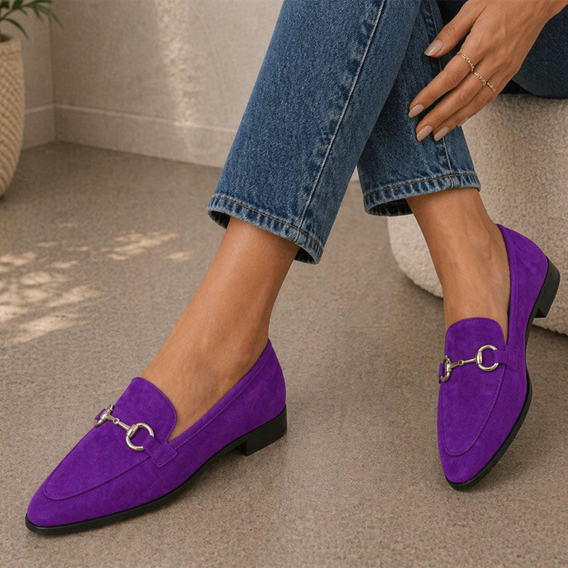 Zoe - Women's Suede-Style Slip-On Loafers