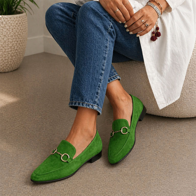 Zoe - Women's Suede-Style Slip-On Loafers