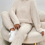 Aila - Women's Oversized Hoodie and Tapered Lounge Pants Set