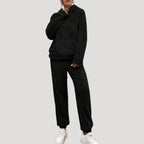 Aila - Women's Oversized Hoodie and Tapered Lounge Pants Set