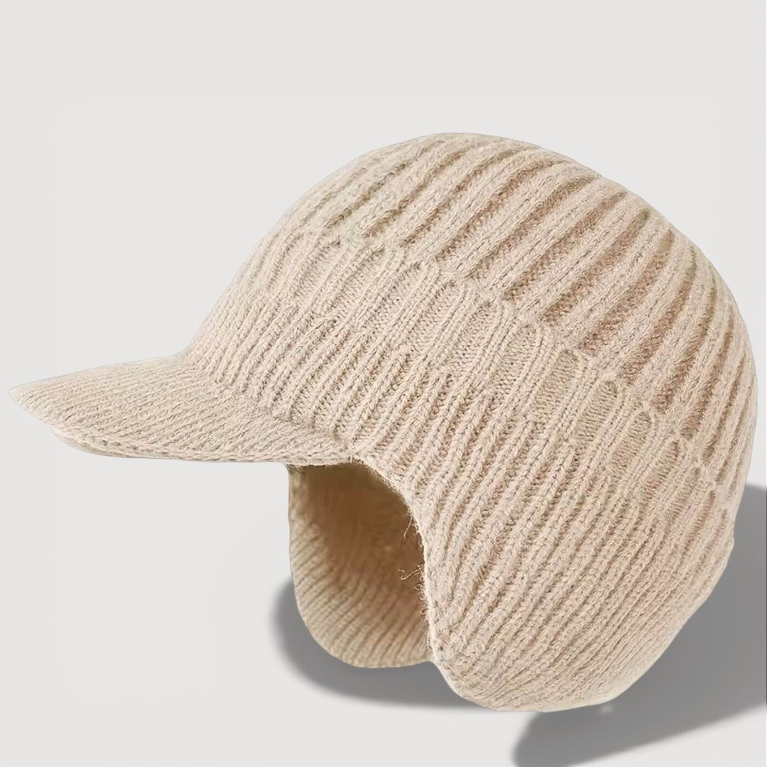 Anaiah - Women's Knit Cap with Ear Flaps