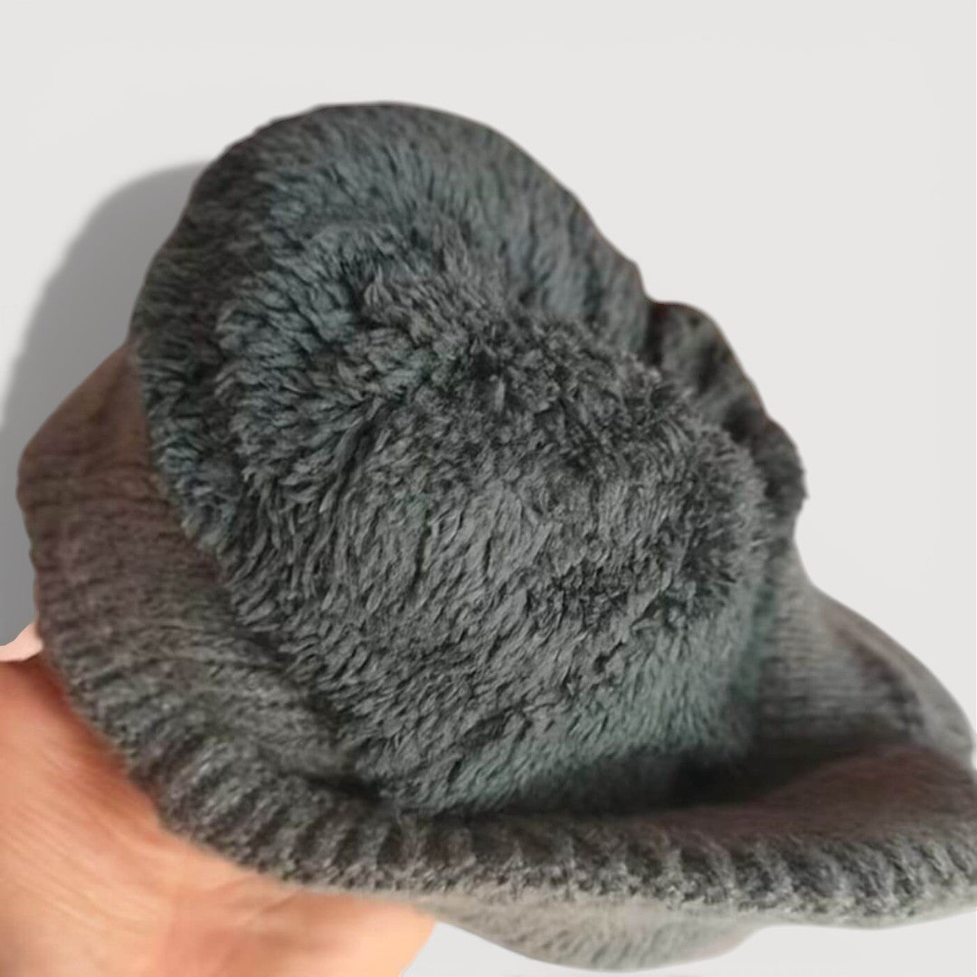 Anaiah - Women's Knit Cap with Ear Flaps