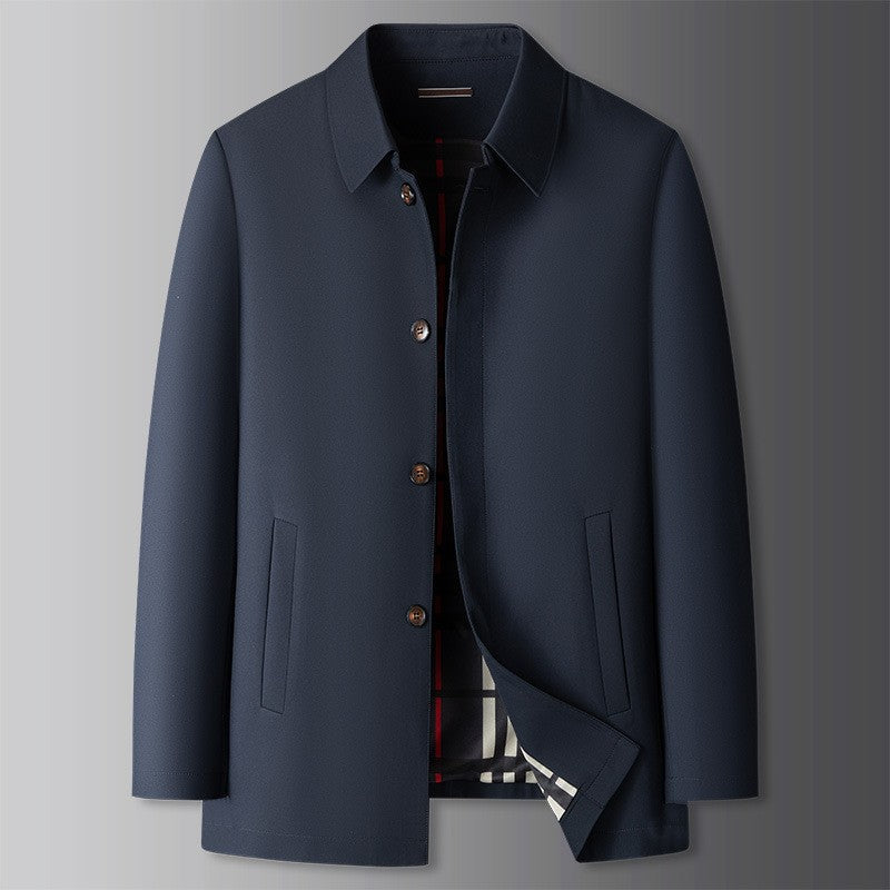 Beckett - Men's Collared Water-Resistant Coat