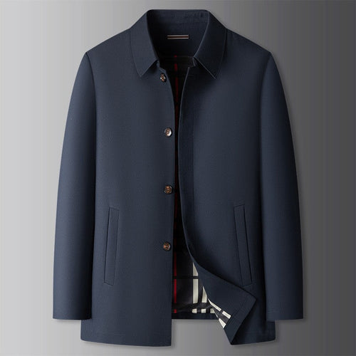 Beckett - Men's Collared Water-Resistant Coat