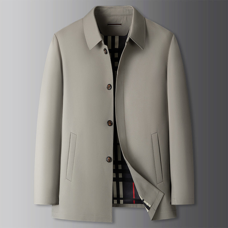 Beckett - Men's Collared Water-Resistant Coat