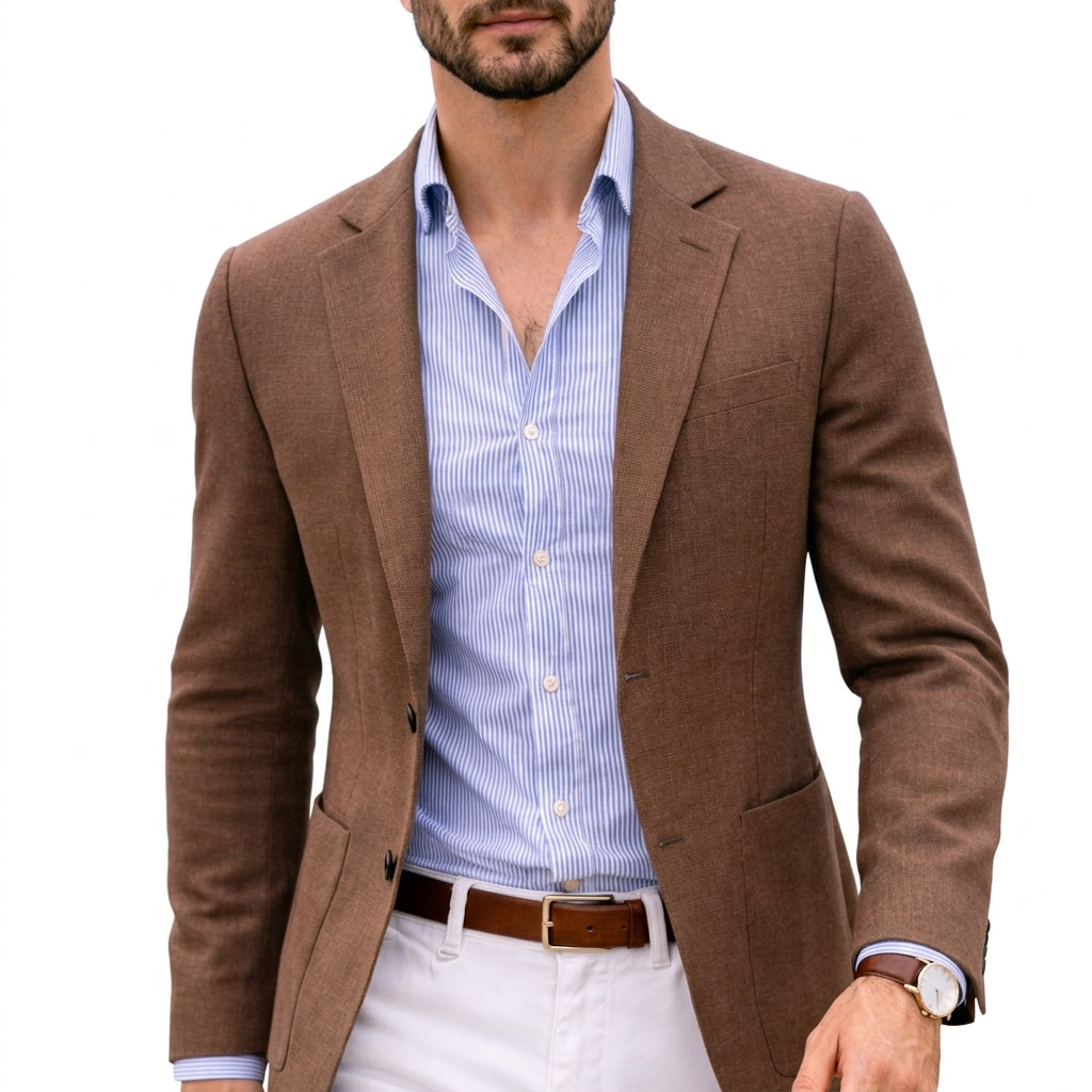 Beckett - Men's Notch Lapel Knit Blazer