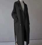 Brielle - Women's Notch Lapel Wool Coat