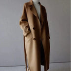 Brielle - Women's Notch Lapel Wool Coat