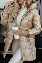 Celeste - Women's Hooded Quilted Puffer Jacket