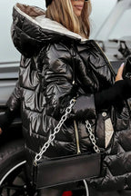 Celeste - Women's Hooded Quilted Puffer Jacket