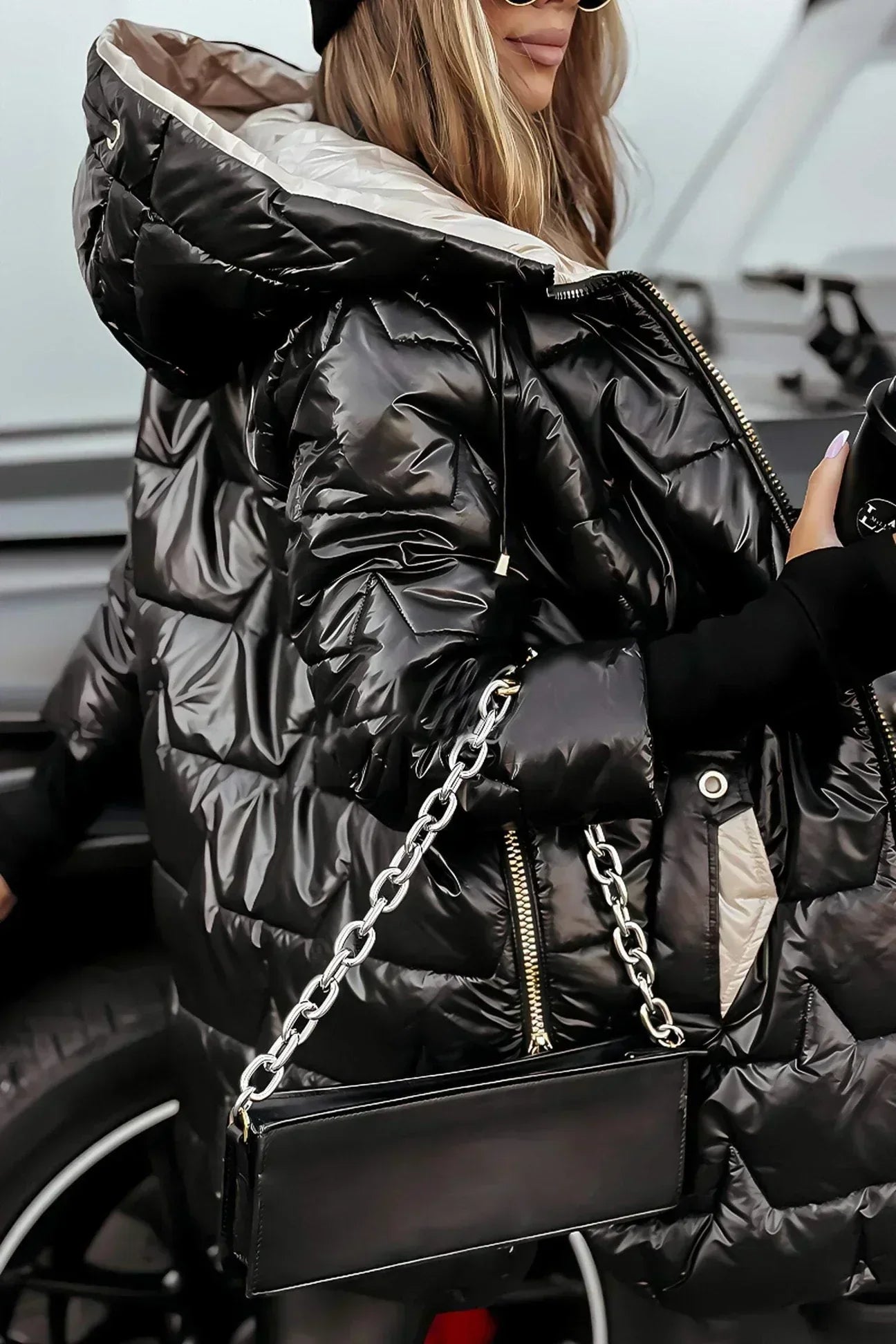 Celeste - Women's Hooded Quilted Puffer Jacket