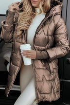 Celeste - Women's Hooded Quilted Puffer Jacket