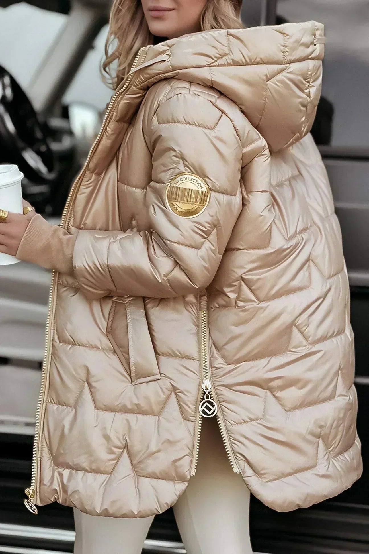 Celeste - Women's Hooded Quilted Puffer Jacket