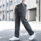 Declan - Men's Cargo Pants with Stretch Waistband