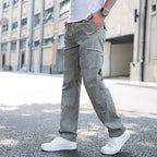 Declan - Men's Cargo Pants with Stretch Waistband