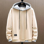 Devin - Men's Two-Tone Relaxed Fit Zip Front Hoodie 2