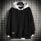 Devin - Men's Two-Tone Relaxed Fit Zip Front Hoodie 5