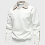 Dimitri  - Men's Spread-Collar Pullover Sweatshirt
