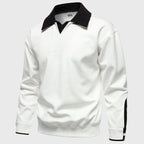 Dimitri  - Men's Spread-Collar Pullover Sweatshirt