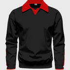 Dimitri  - Men's Spread-Collar Pullover Sweatshirt