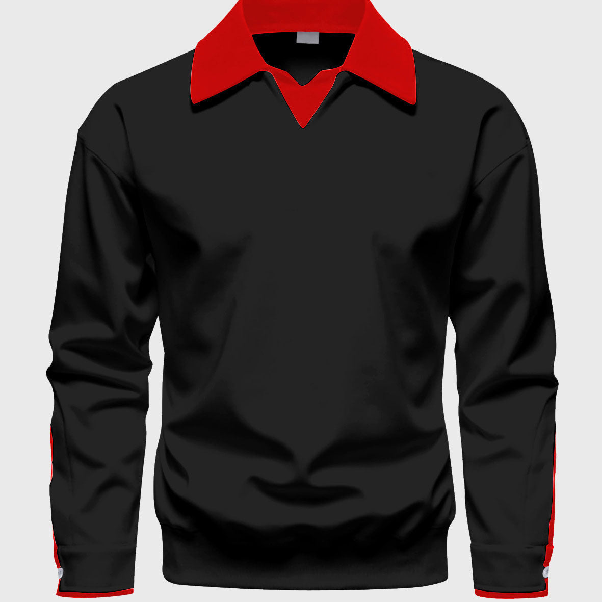 Dimitri  - Men's Spread-Collar Pullover Sweatshirt