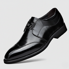 Dionisio - Men's Buckle-Strap Leather Loafers