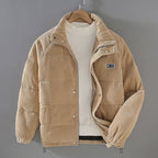 Dominic - Men's Stand-Collar Quilted Puffer Jacket