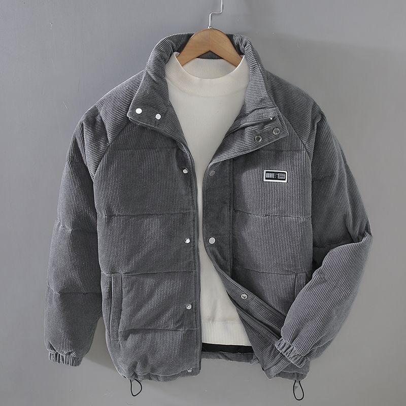 Dominic - Men's Stand-Collar Quilted Puffer Jacket
