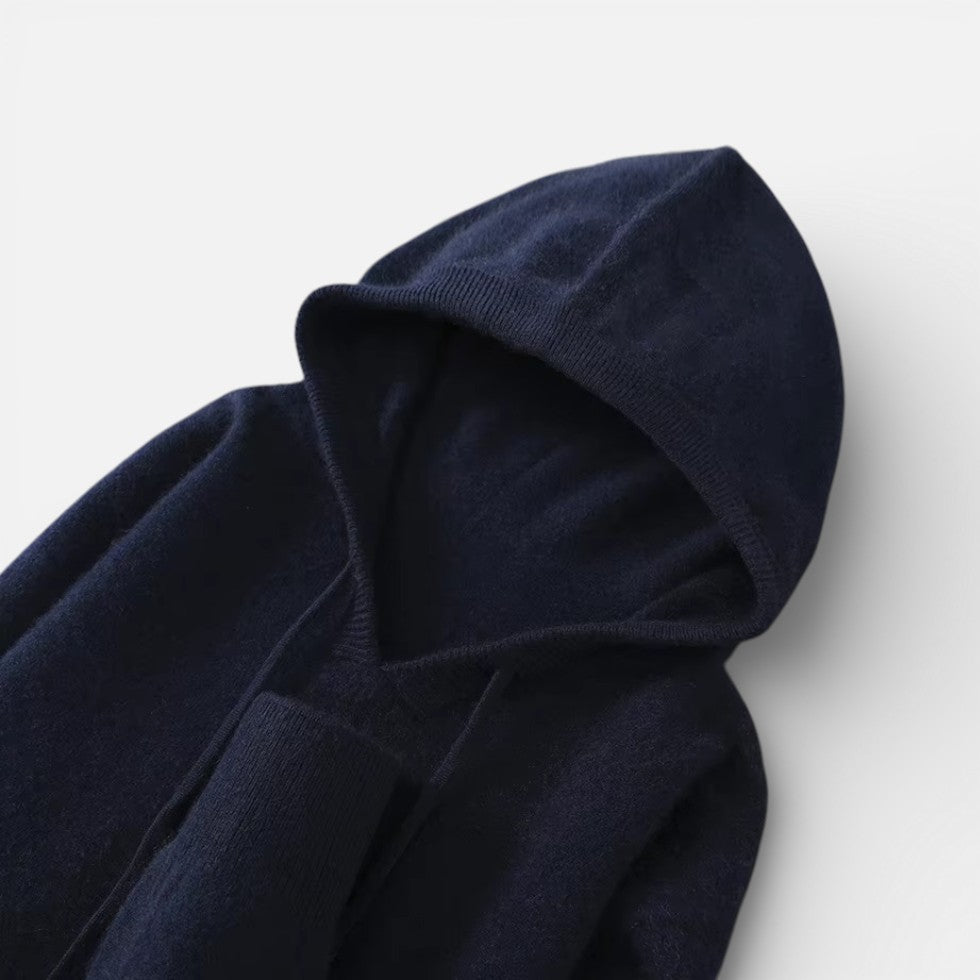Eira - Women's Cashmere Hoodie with Adjustable Drawstring