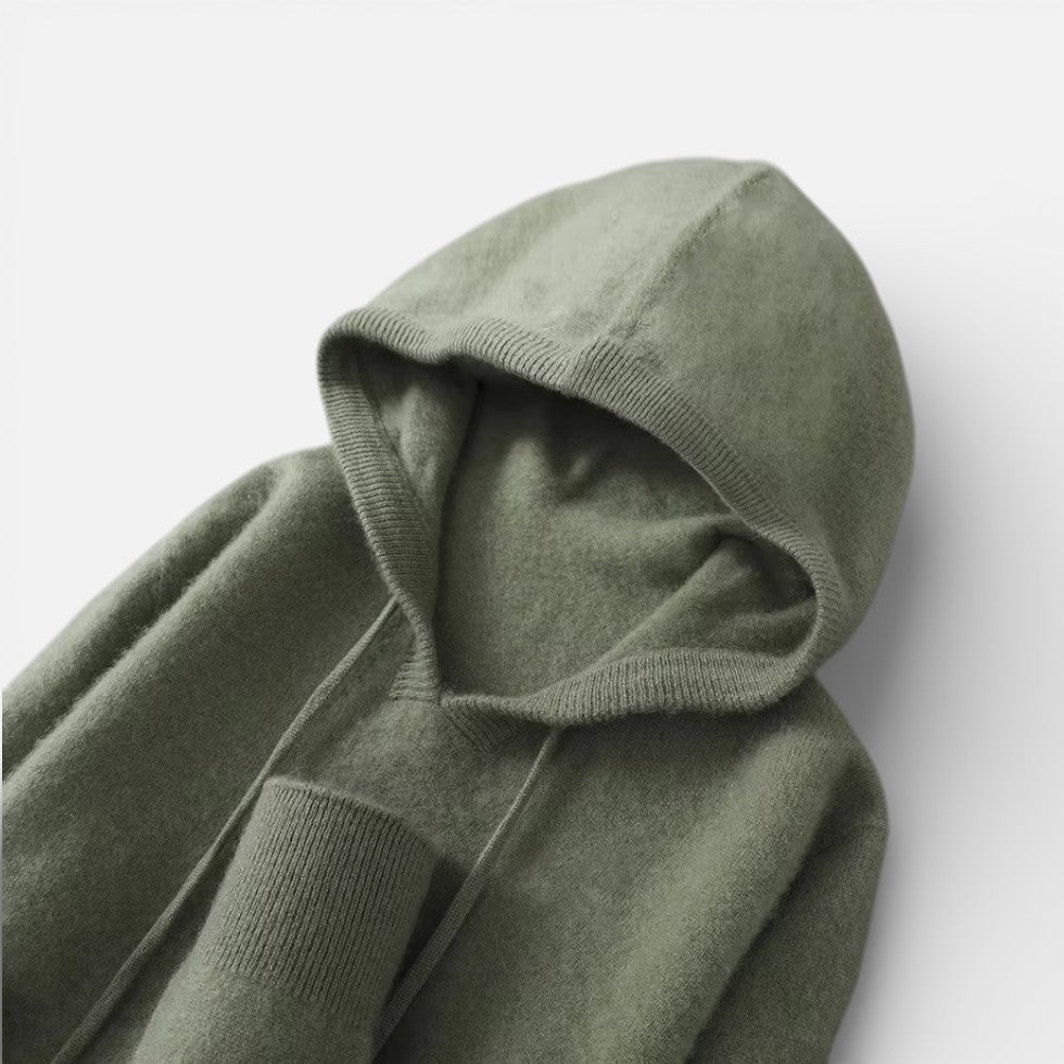 Eira - Women's Cashmere Hoodie with Adjustable Drawstring