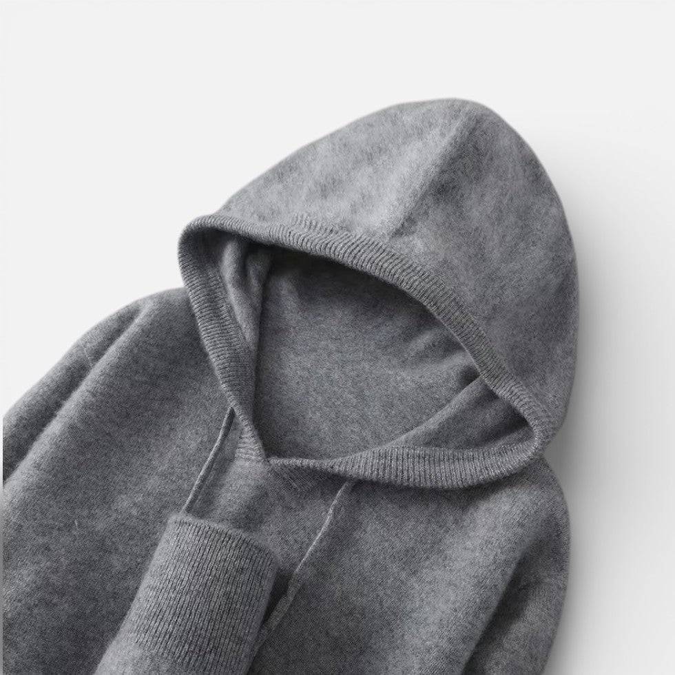 Eira - Women's Cashmere Hoodie with Adjustable Drawstring
