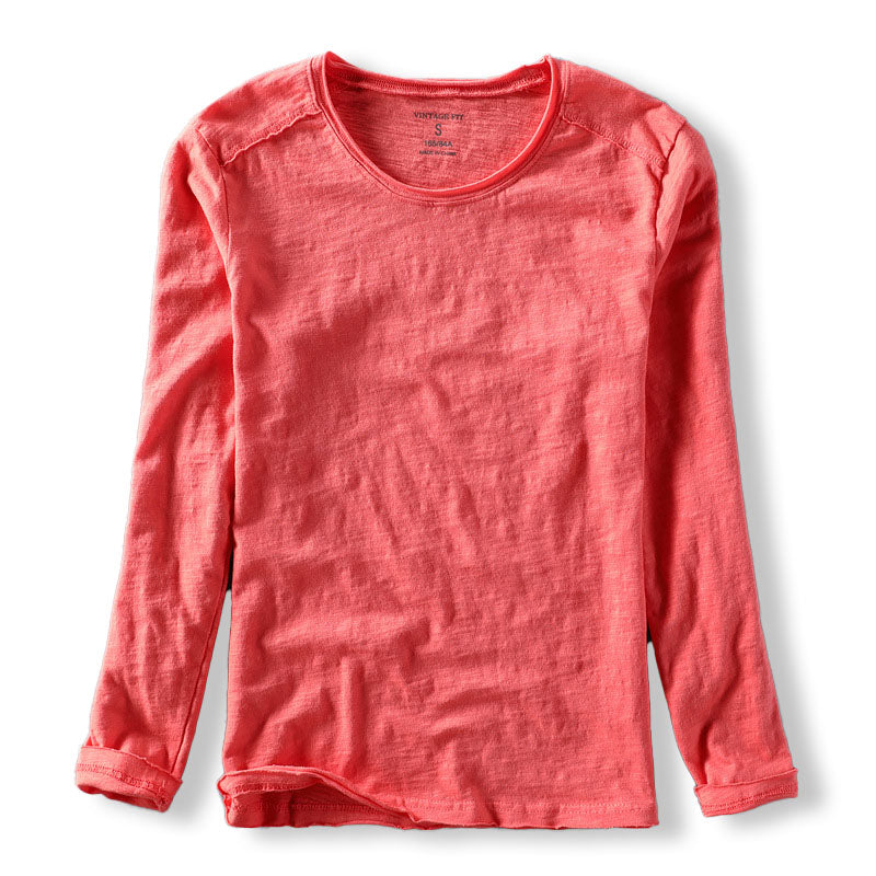Enzo - Men's Lightweight Crewneck Long-Sleeve Shirt