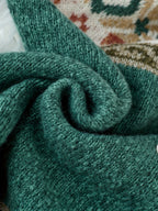 Eve - Women's Fair Isle Button-Front Cardigan
