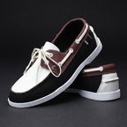 Everard - Men's Two-Tone Lace-Up Boat Shoes