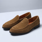 Henrik - Men's Microsuede Slip-On Loafers