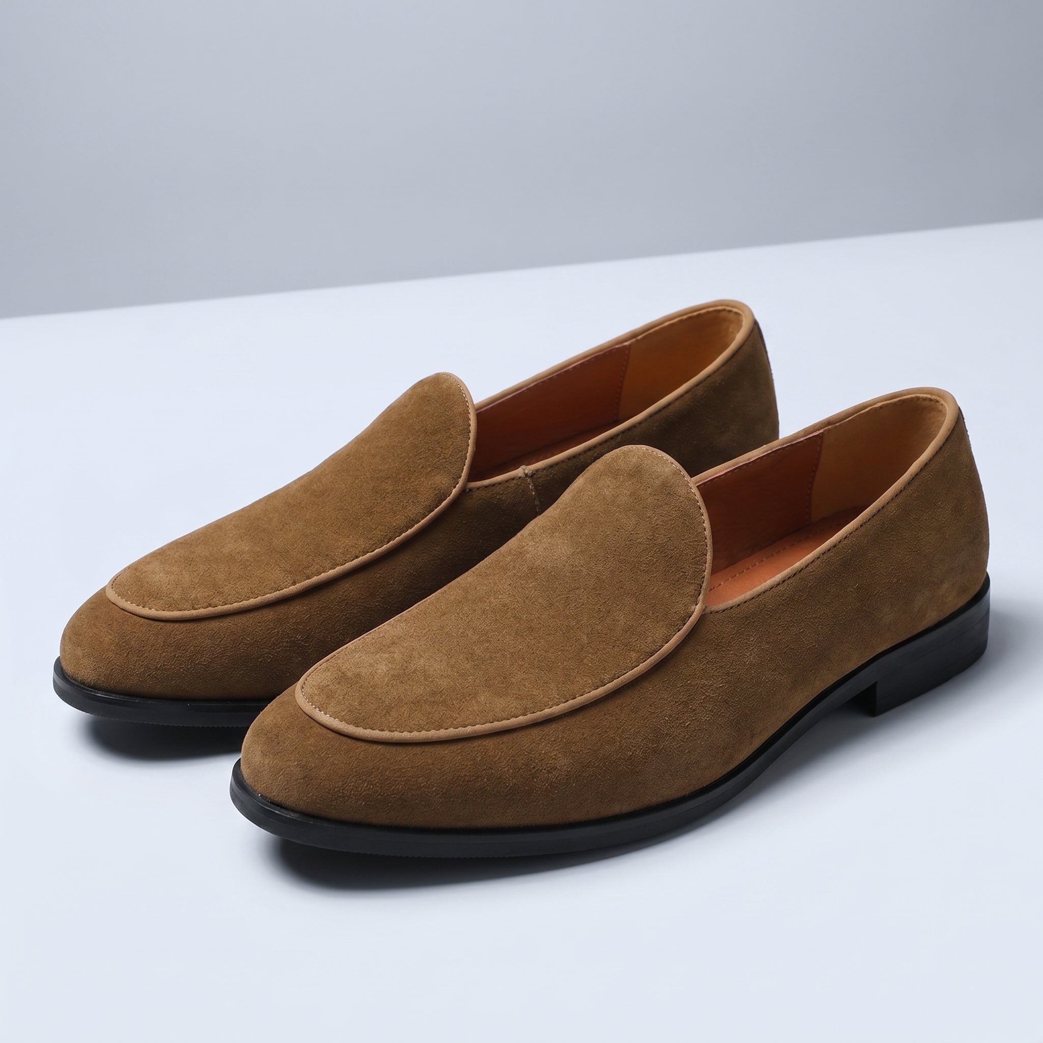 Henrik - Men's Microsuede Slip-On Loafers