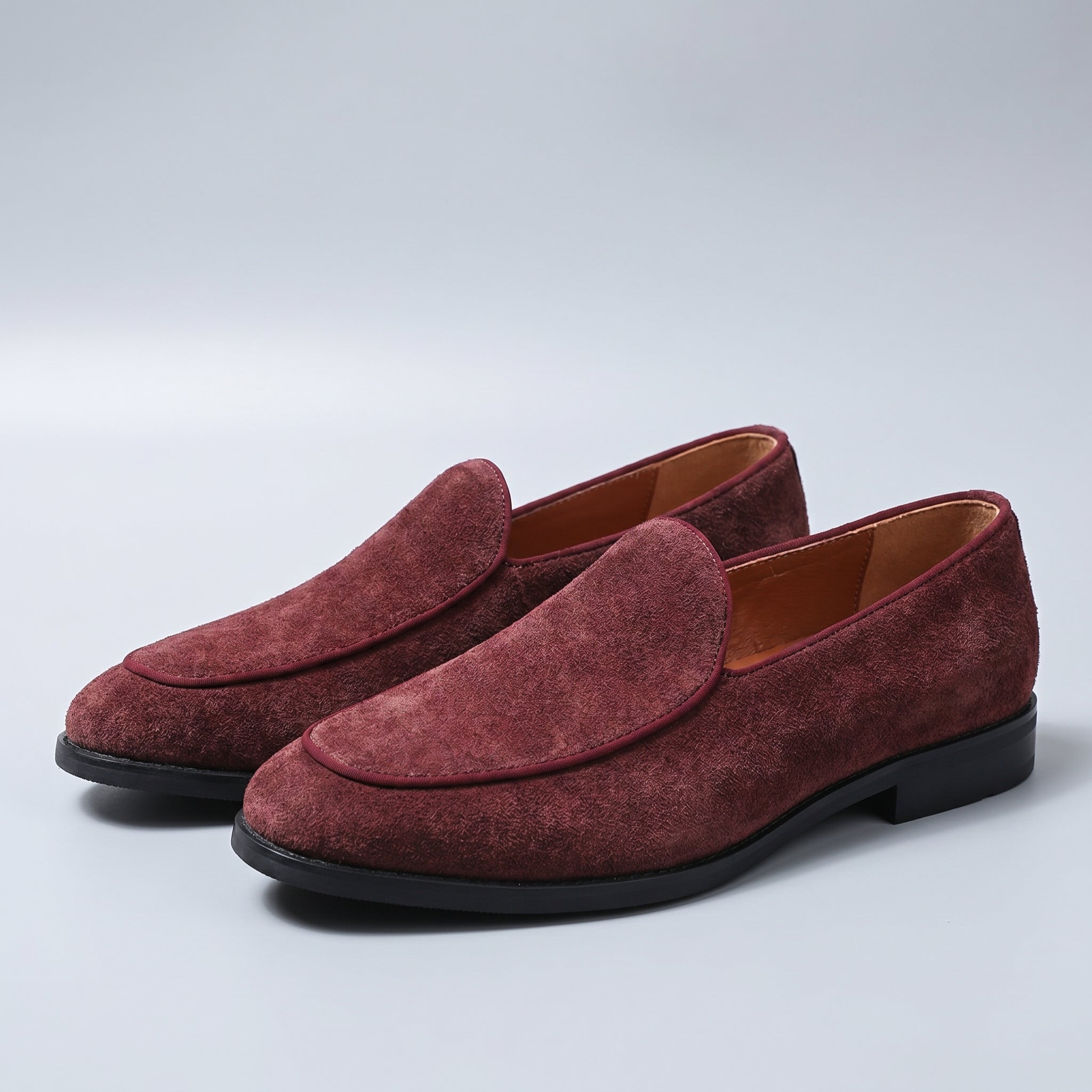 Henrik - Men's Microsuede Slip-On Loafers