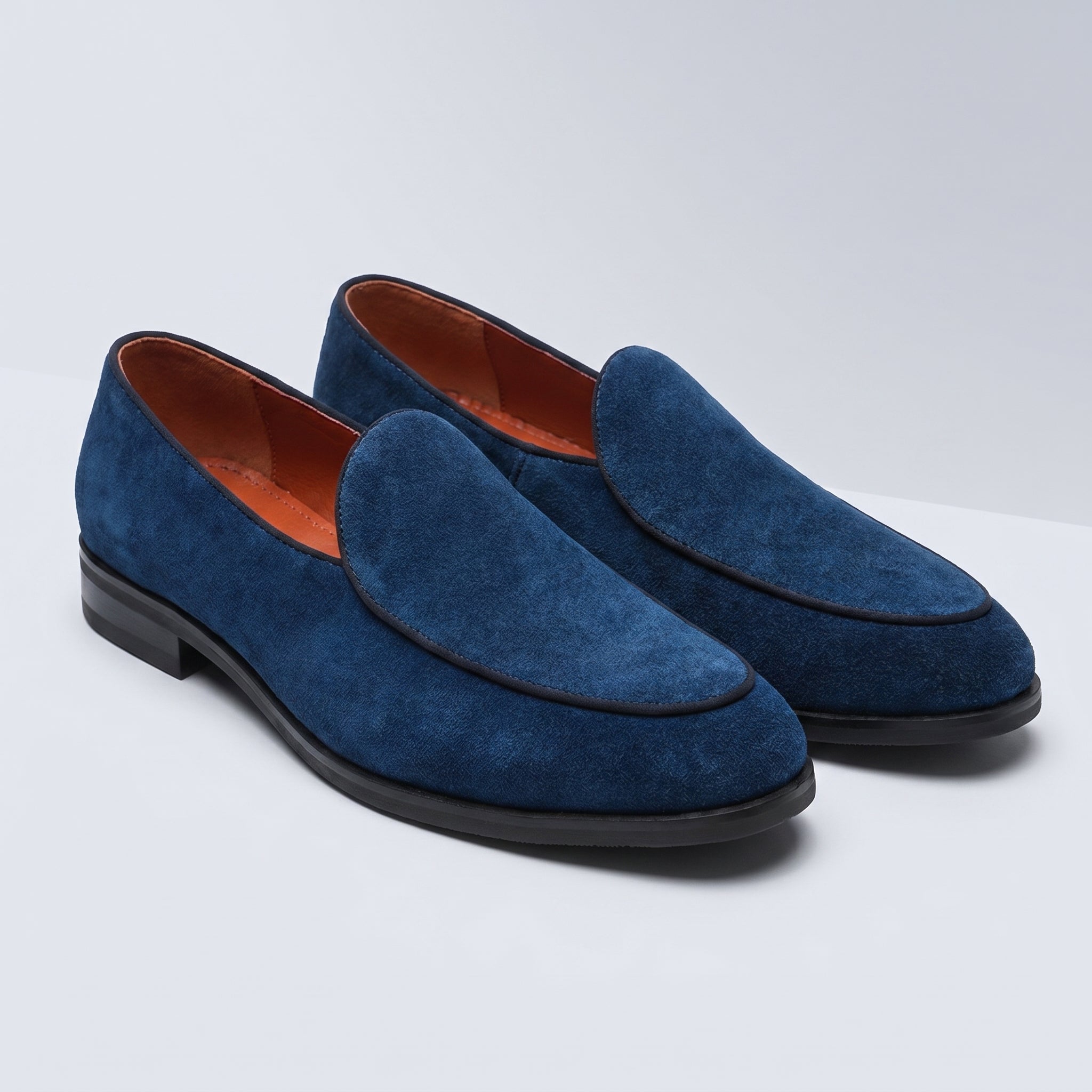 Henrik - Men's Microsuede Slip-On Loafers
