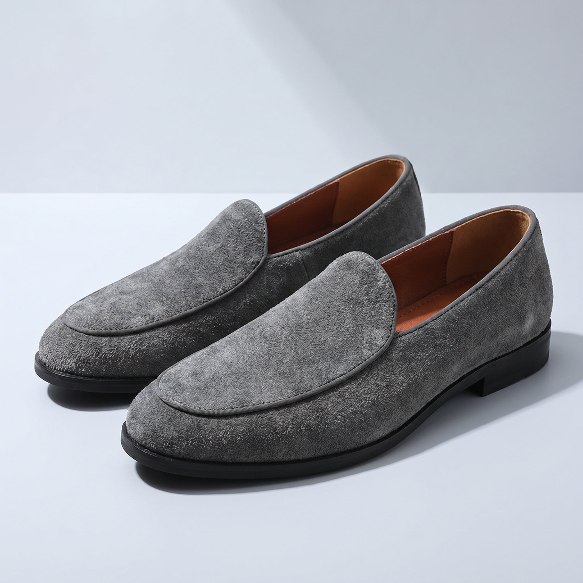Henrik - Men's Microsuede Slip-On Loafers
