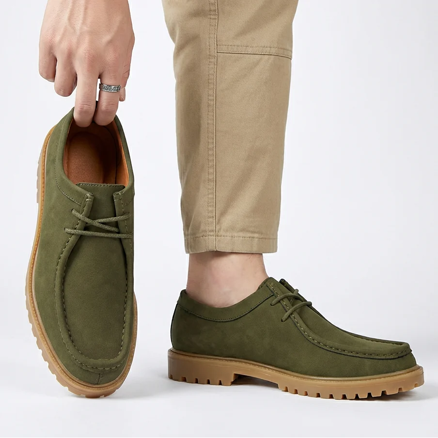 Jasper - Men's Lug-Sole Wallabee Shoes