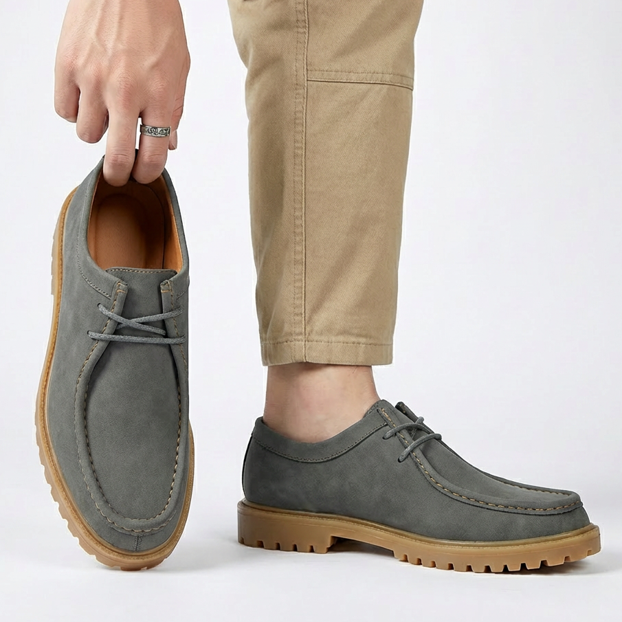 Jasper - Men's Lug-Sole Wallabee Shoes